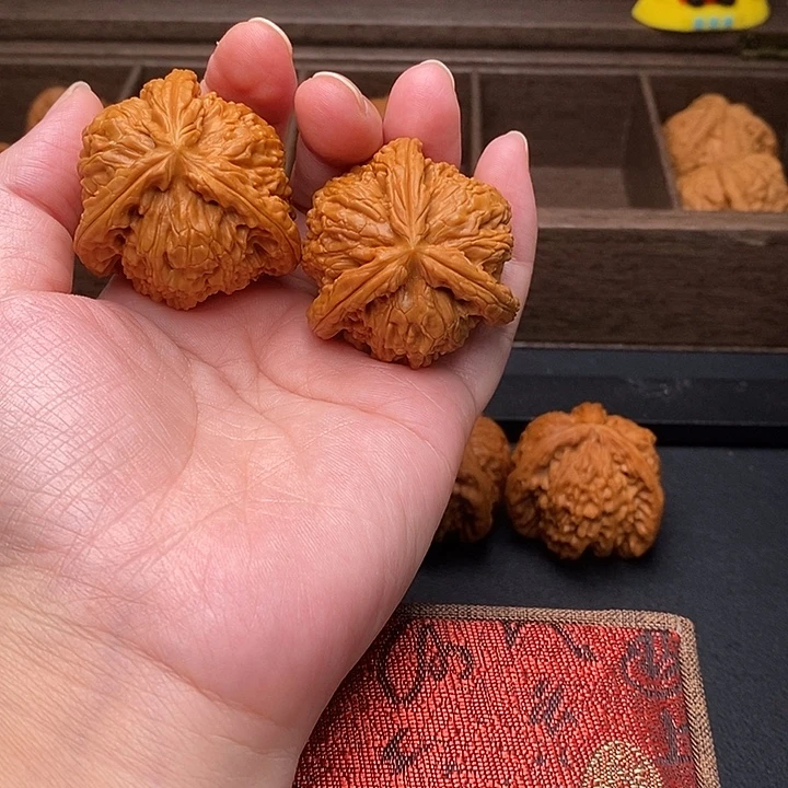 浩***娃把件文玩核桃白奔