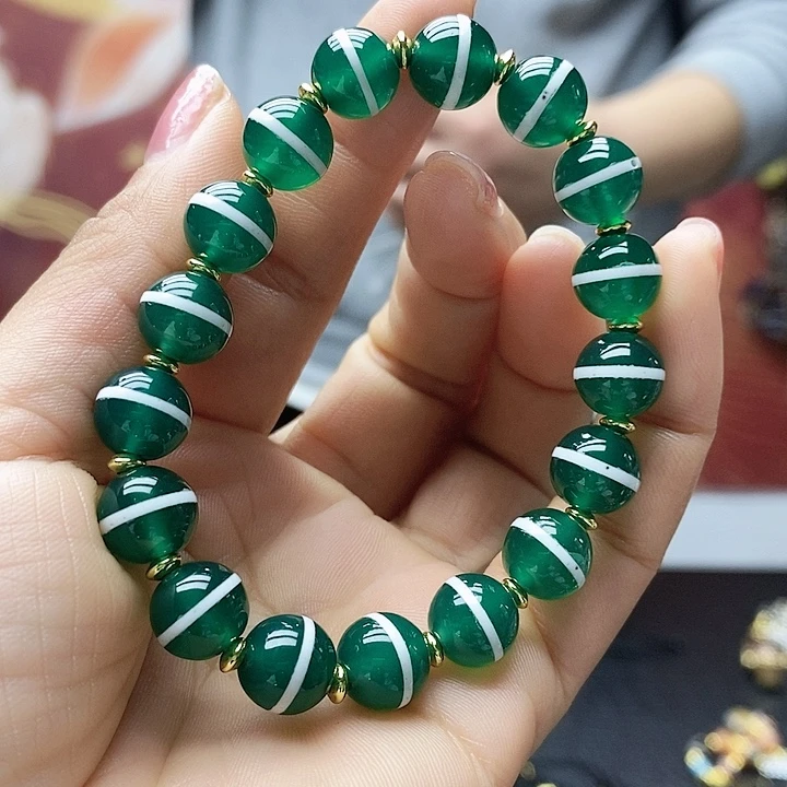 玛瑙/玉髓合金颈饰