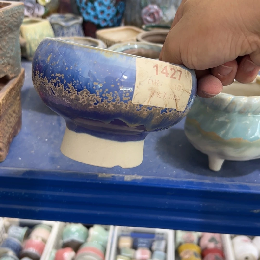 陶瓷多肉小花盆@@1427