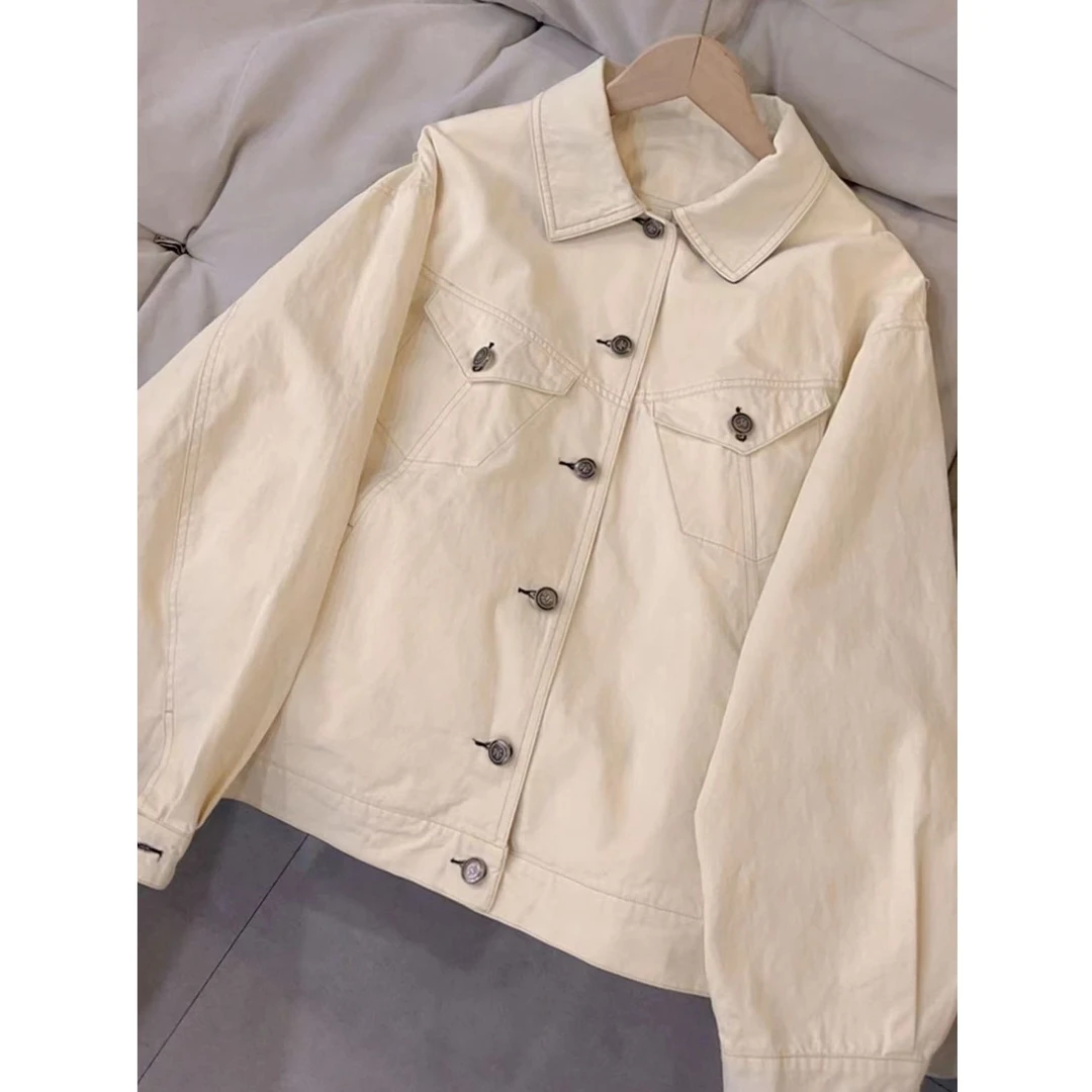 『 时尚外套H』复古设计感时尚气质百搭时尚外套8602