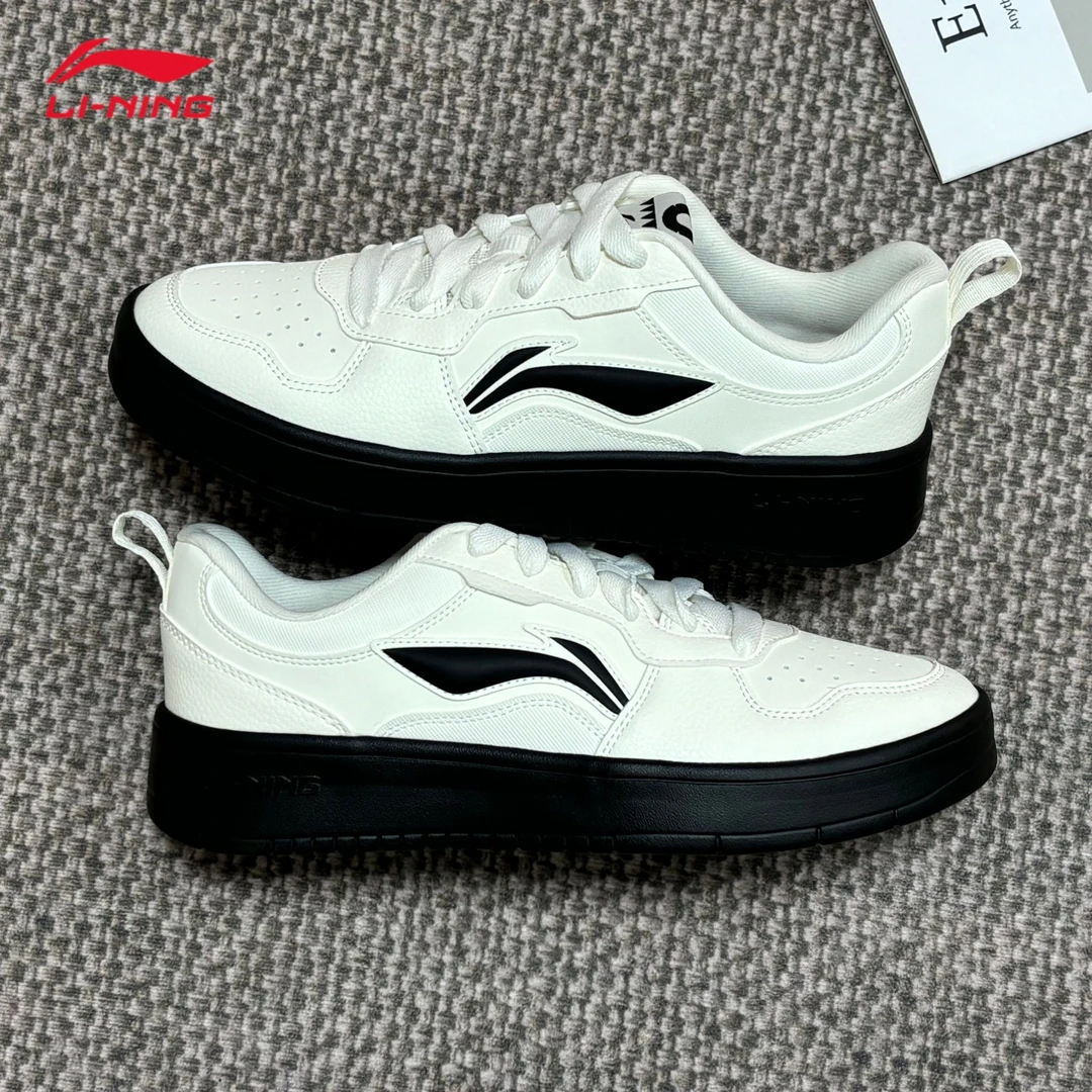 李宁初云男鞋板鞋2025秋冬新款百搭简约时尚运动官方正品潮流鞋子