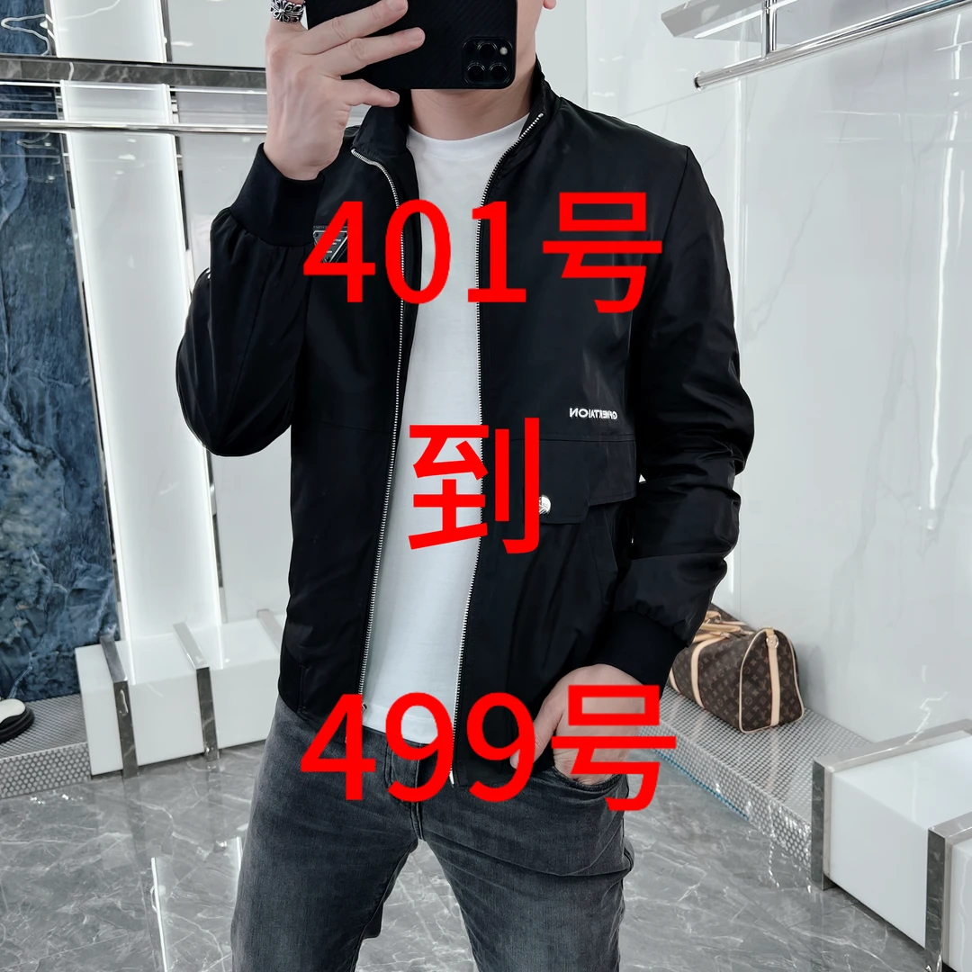 401号至499号温州英皇名品高品质男装男士小香风男款黑色冬季