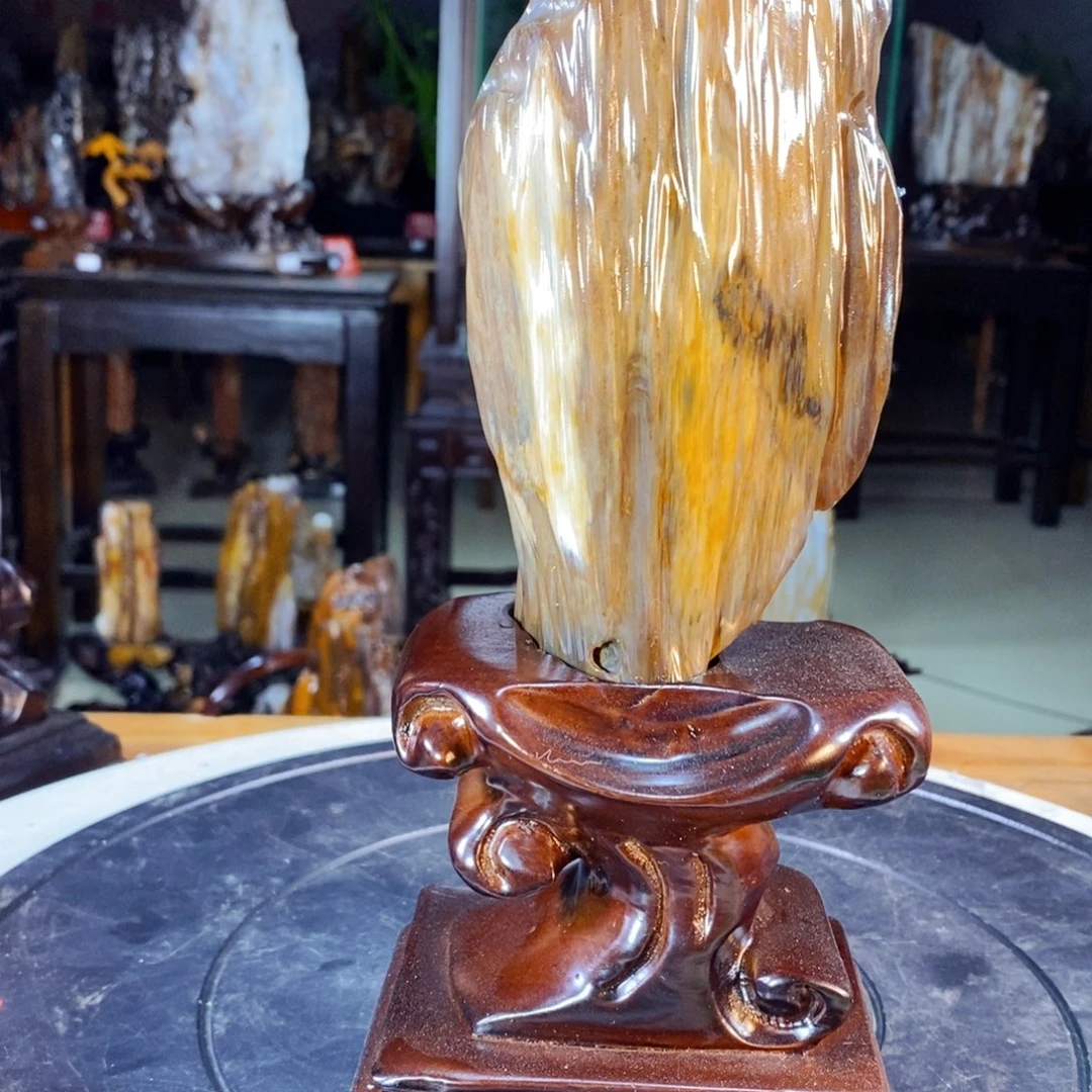 硅化玉未镶嵌珠宝奇石