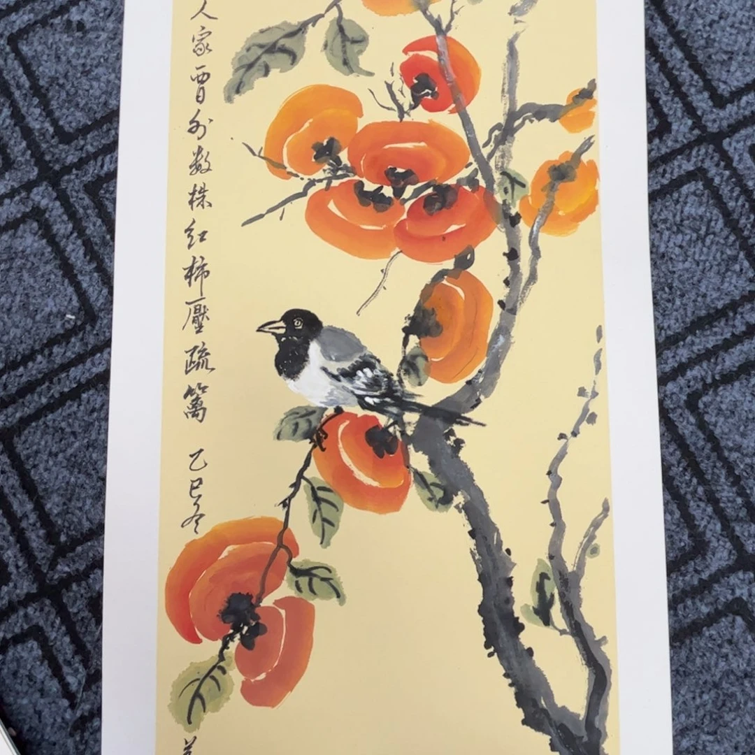 国画33/66卡纸花鸟作品