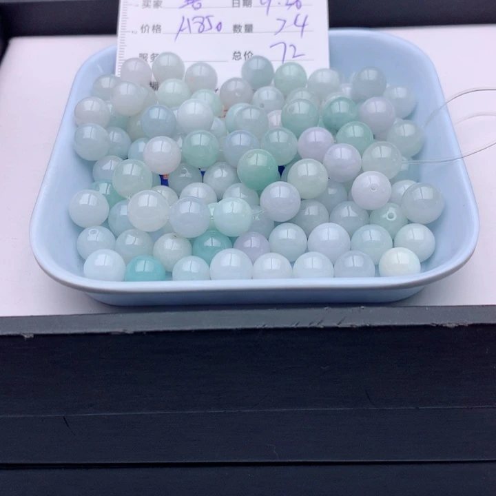 恭***喜翡翠未镶嵌手链多样性