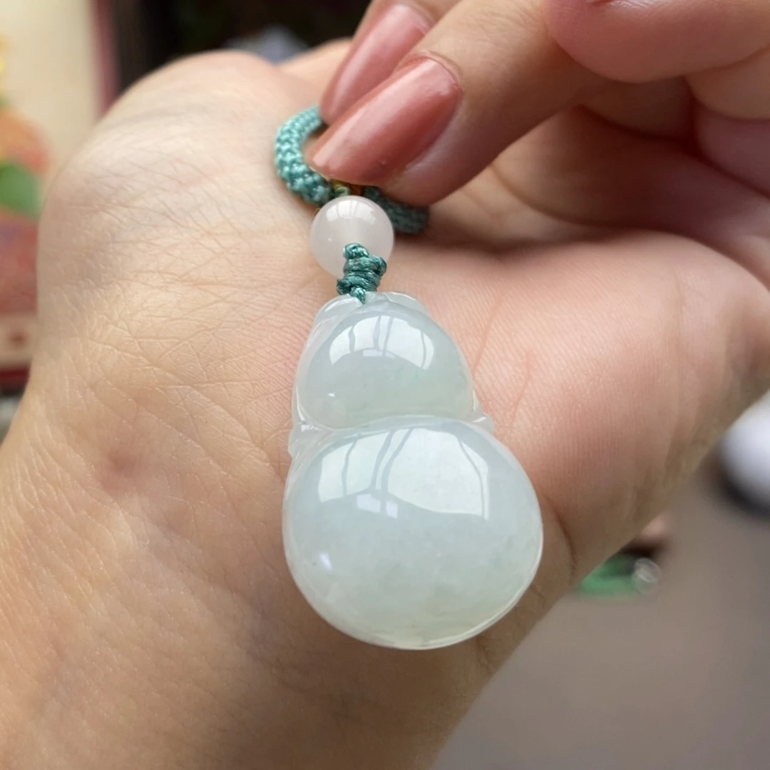 翡翠未镶嵌颈饰吊坠5