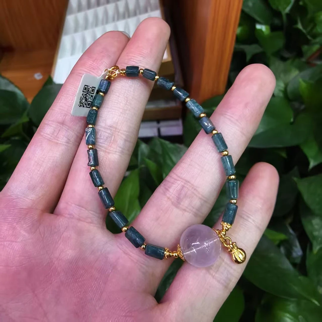 【老掌柜讲珠宝】碧玺桶珠手串 DQZ062705