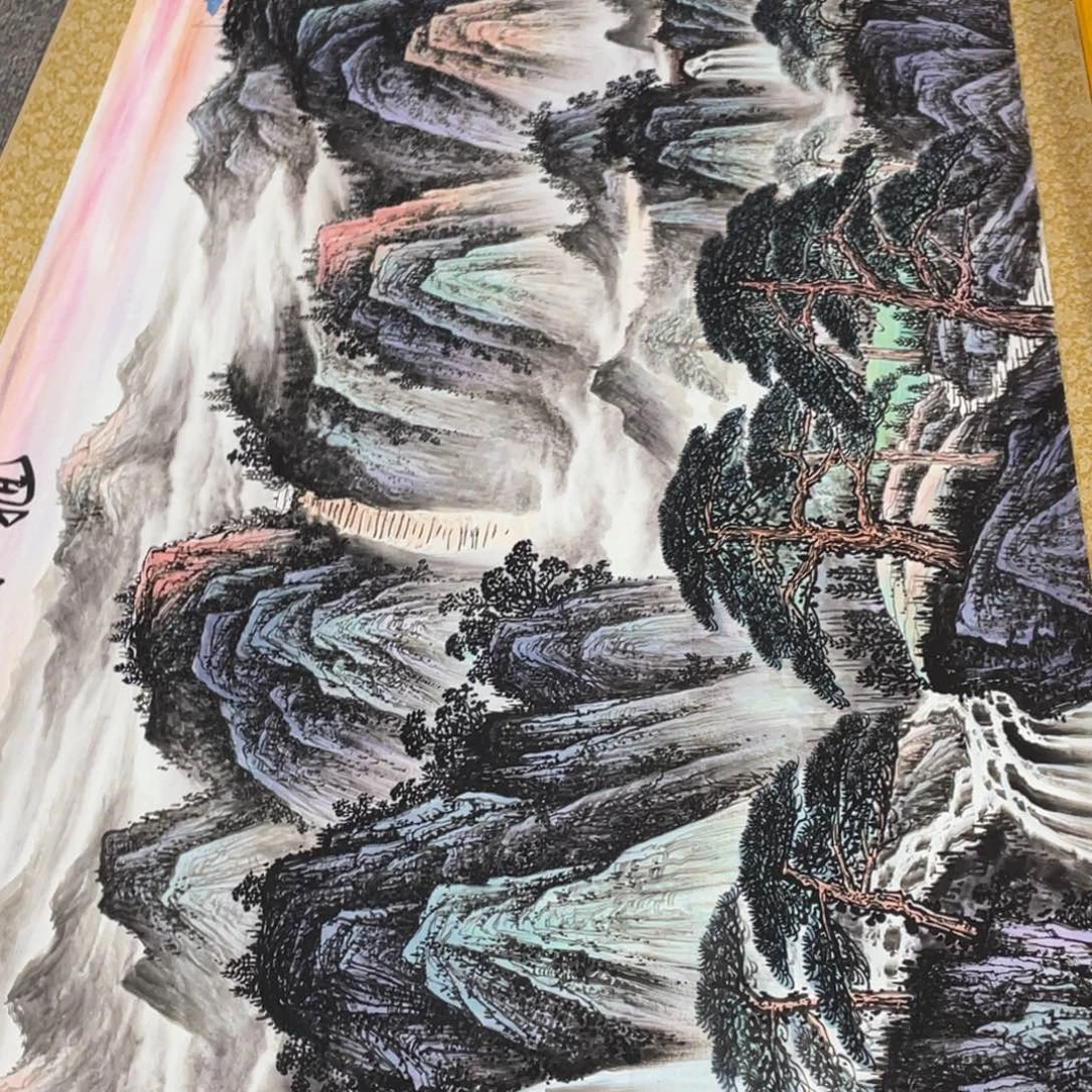 国画老师手笔手绘作品图N