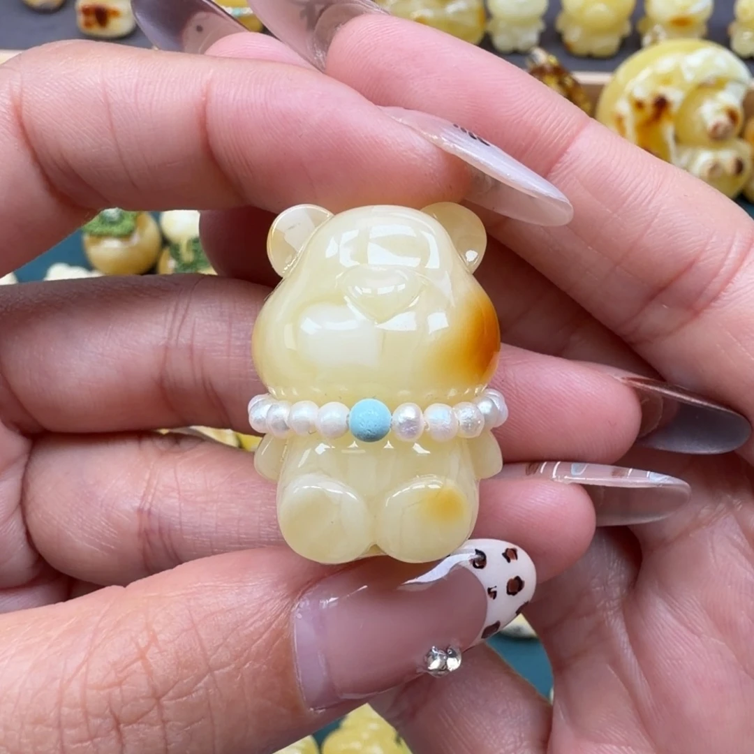 琥珀未镶嵌裸石蜜蜡