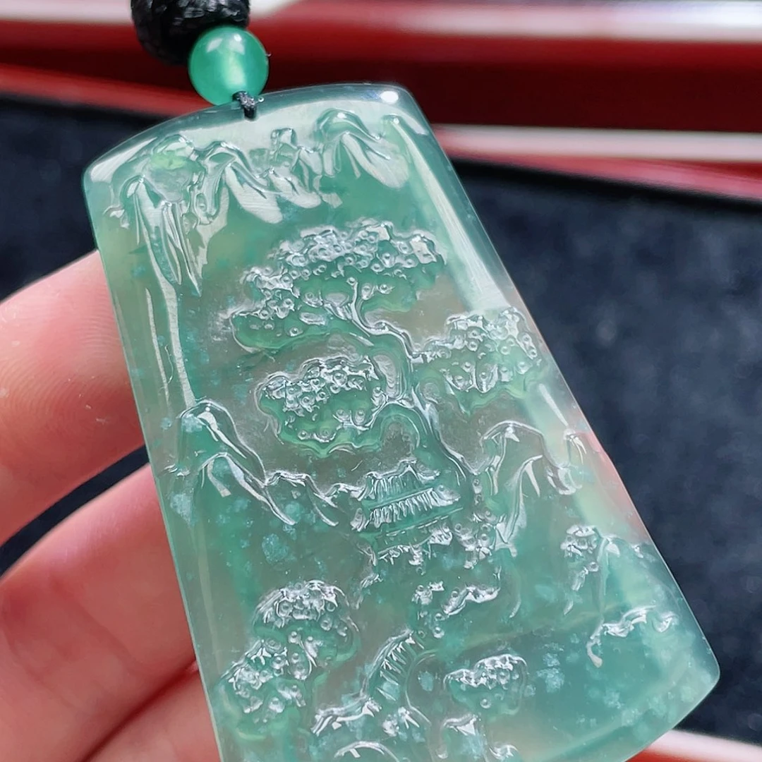 翡翠颈饰未镶嵌907，