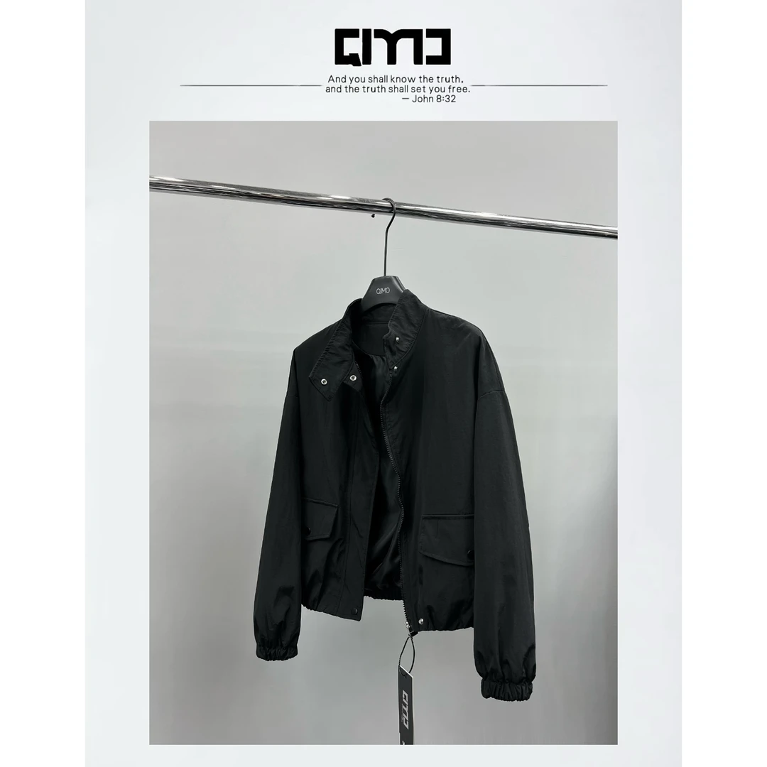 QIMO启茉（9826#韩版立领外套）