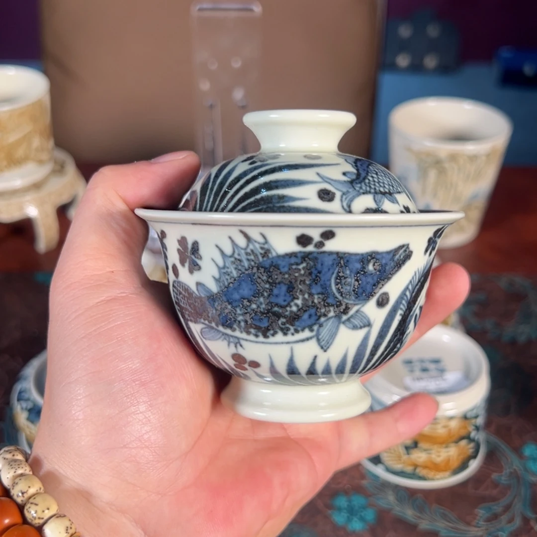 杯景德镇手绘陶瓷