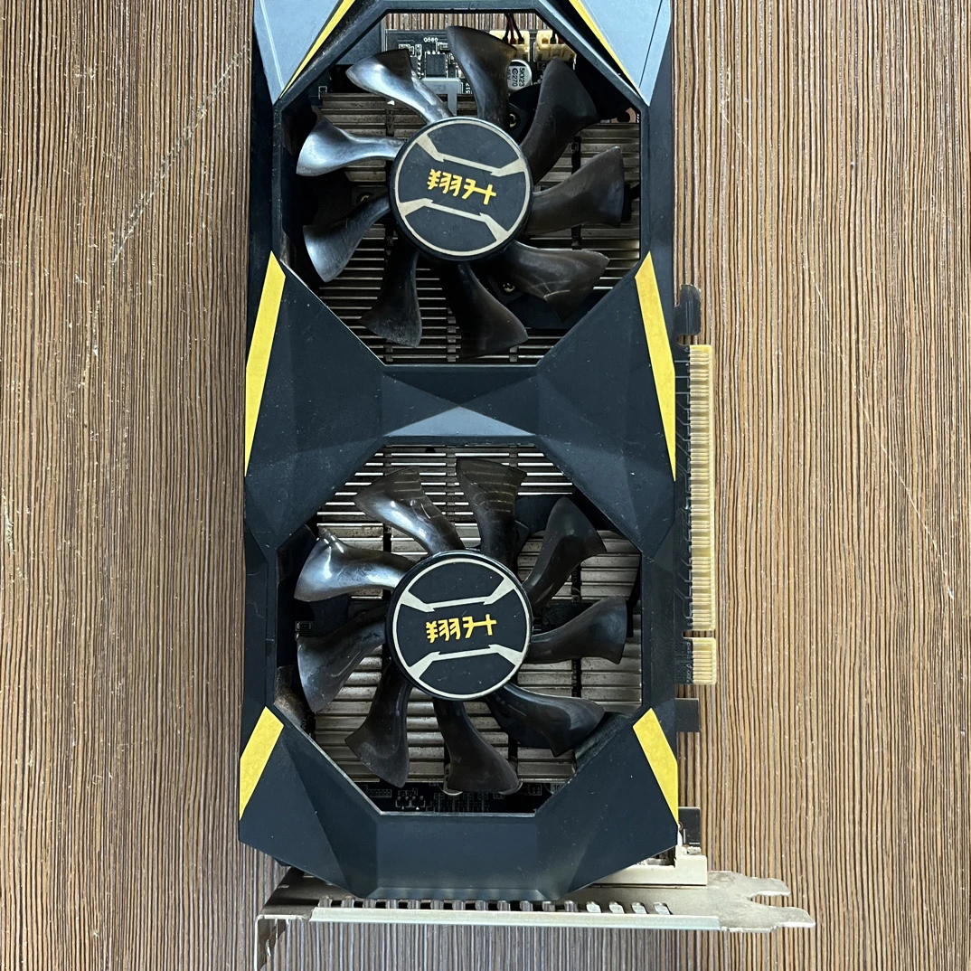 8新 ASL/翔升 gtx1050ti台式机组装电脑游戏显卡4g双风扇英雄联盟