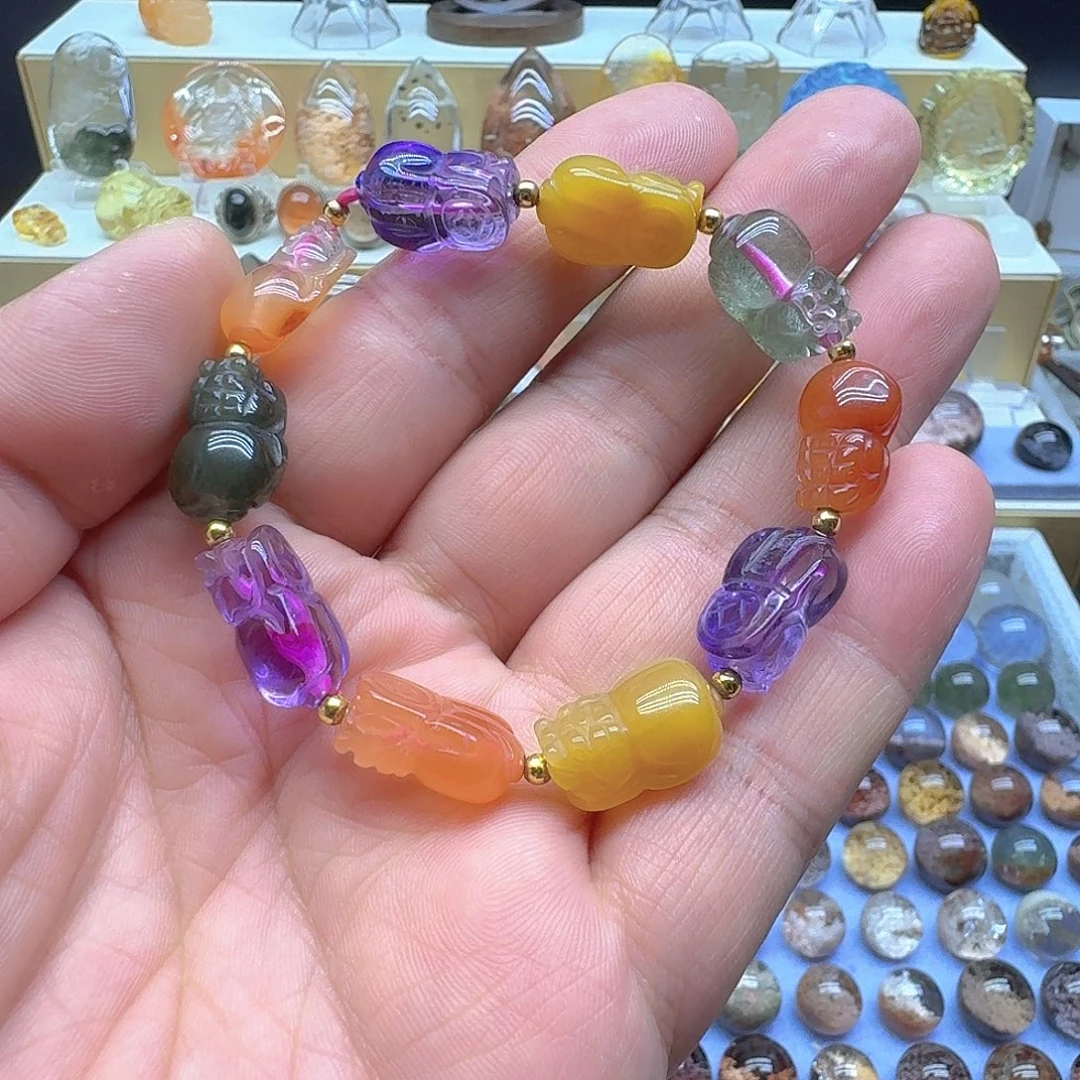 昆***制手链未镶嵌水晶手链