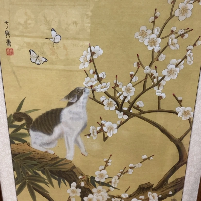 【闪购商品】国画手绘国画工笔带框