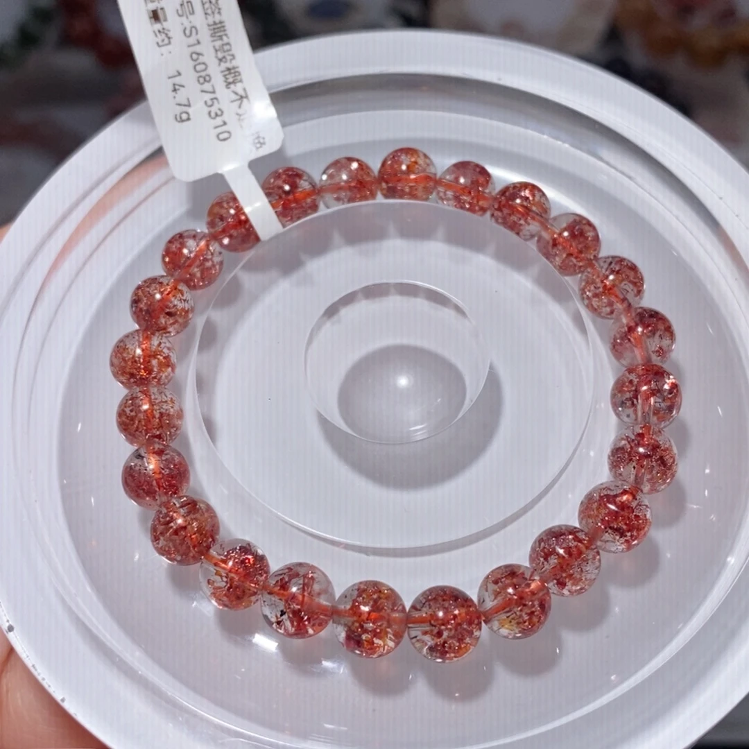 水晶未镶嵌手链F金草莓7.7
