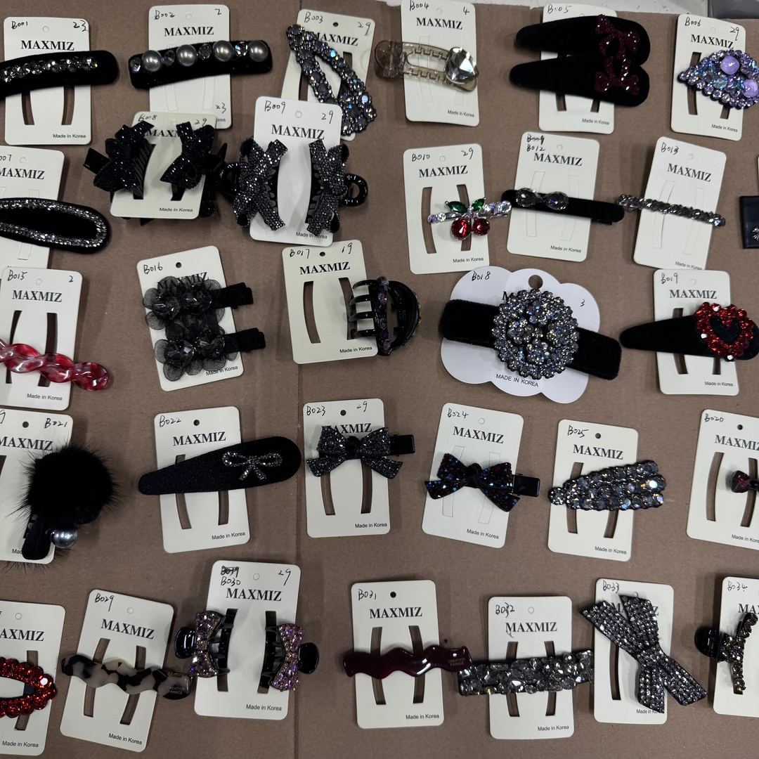 晶姐韩国孤品边夹清货福利B011-B020