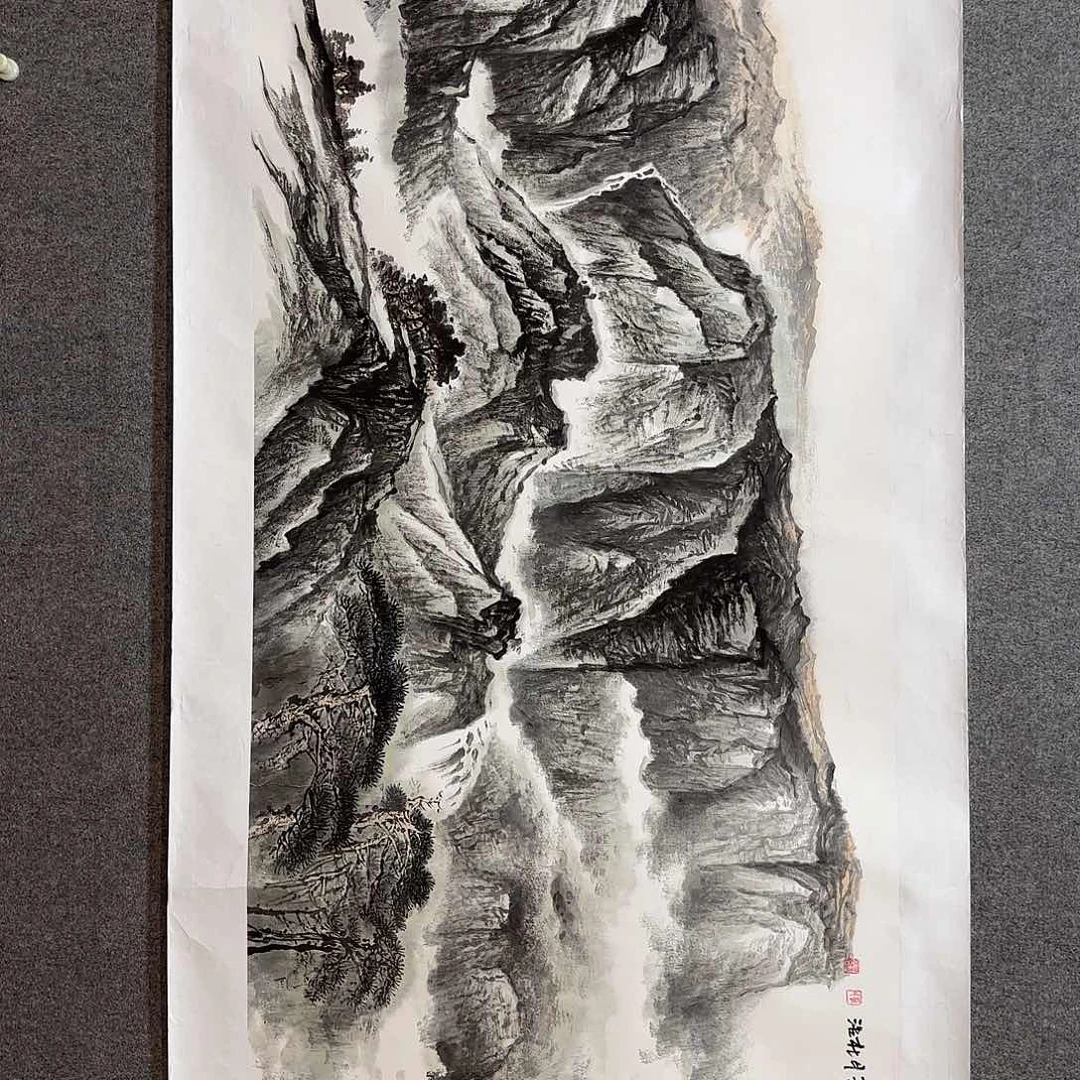 国画杜浩老师手绘作品