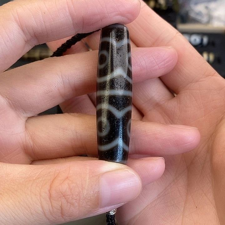 烤***瓷玛瑙/玉髓颈饰未镶嵌