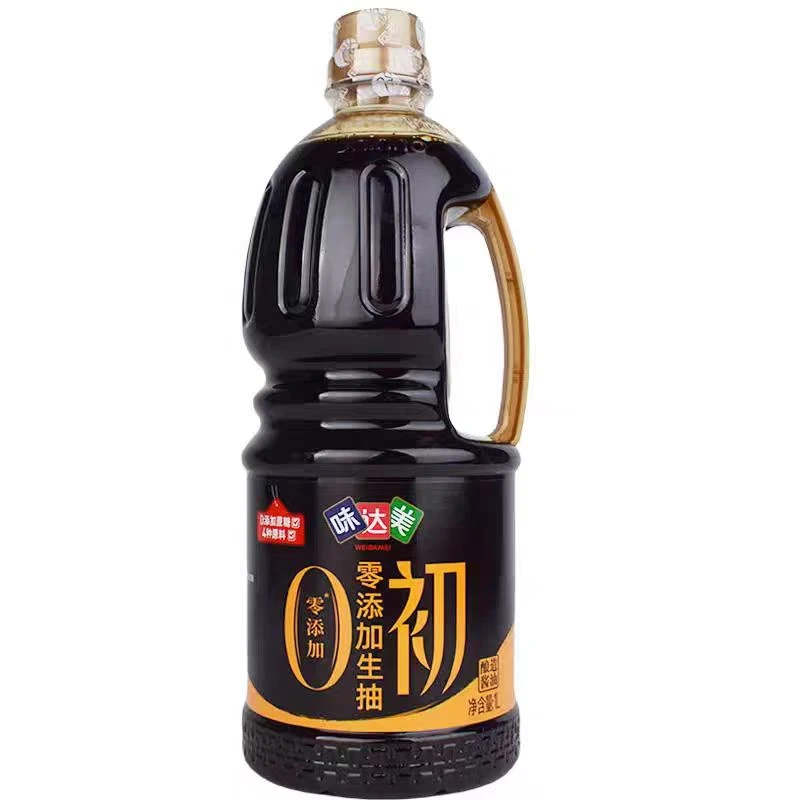 味达美零添加生抽酱油1L