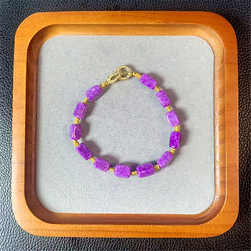 南非料丝绒长方糖手链S457多样性发一