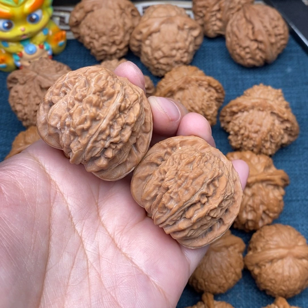 文玩核桃把件归*41.5精品汉高楼全品