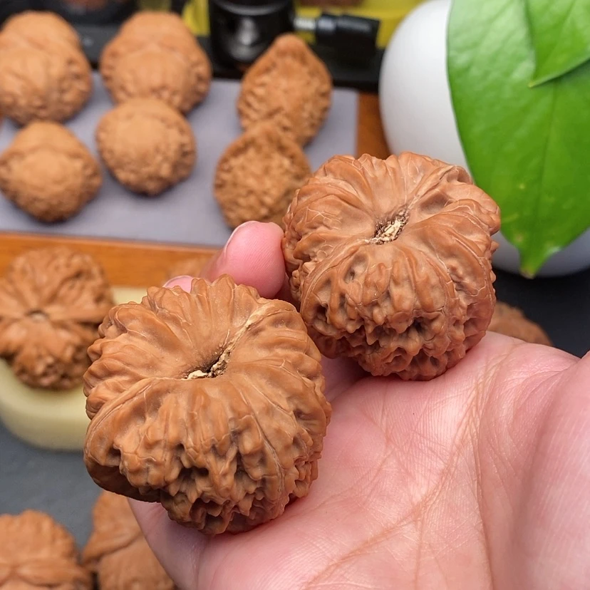 【闪购商品】文玩核桃把件聚宝盆全品41