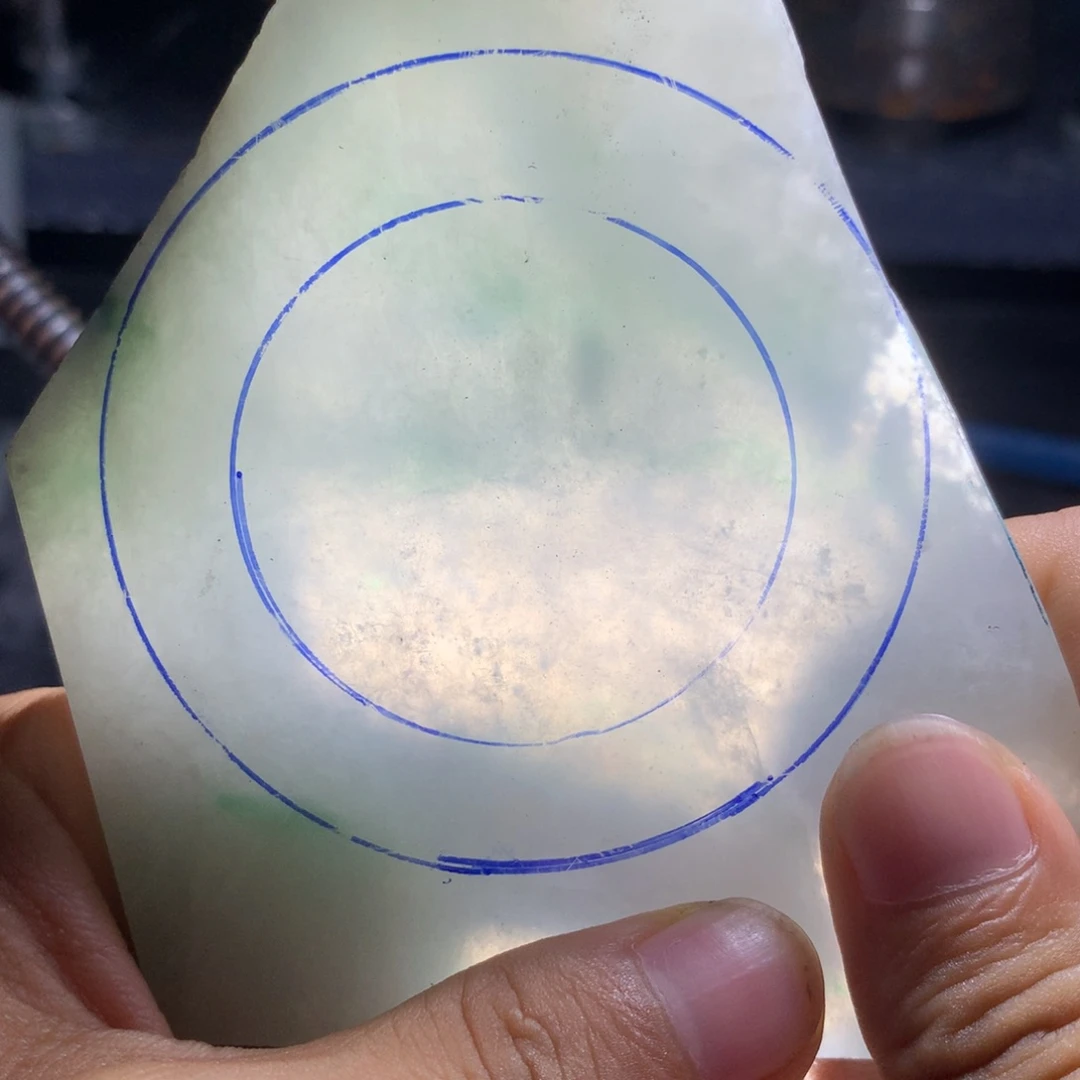 新***张定制翡翠未镶嵌翡翠