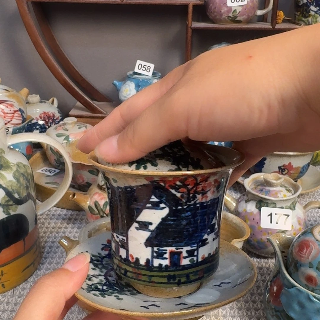 兜****瓷片景德镇手工制作陶瓷