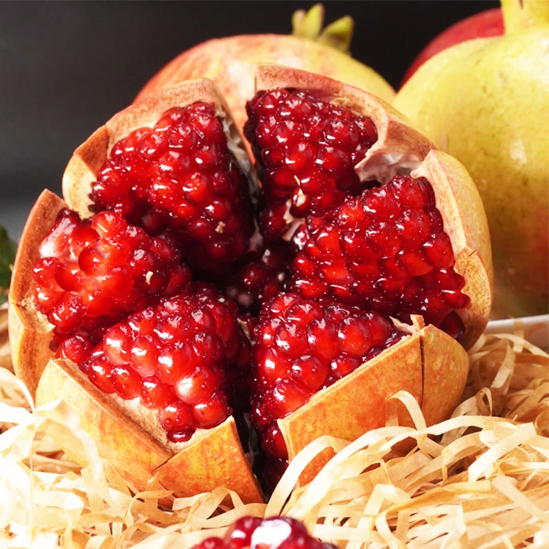 四川会理软籽石榴红石榴新鲜应季水果清甜可口3/4.5/8斤