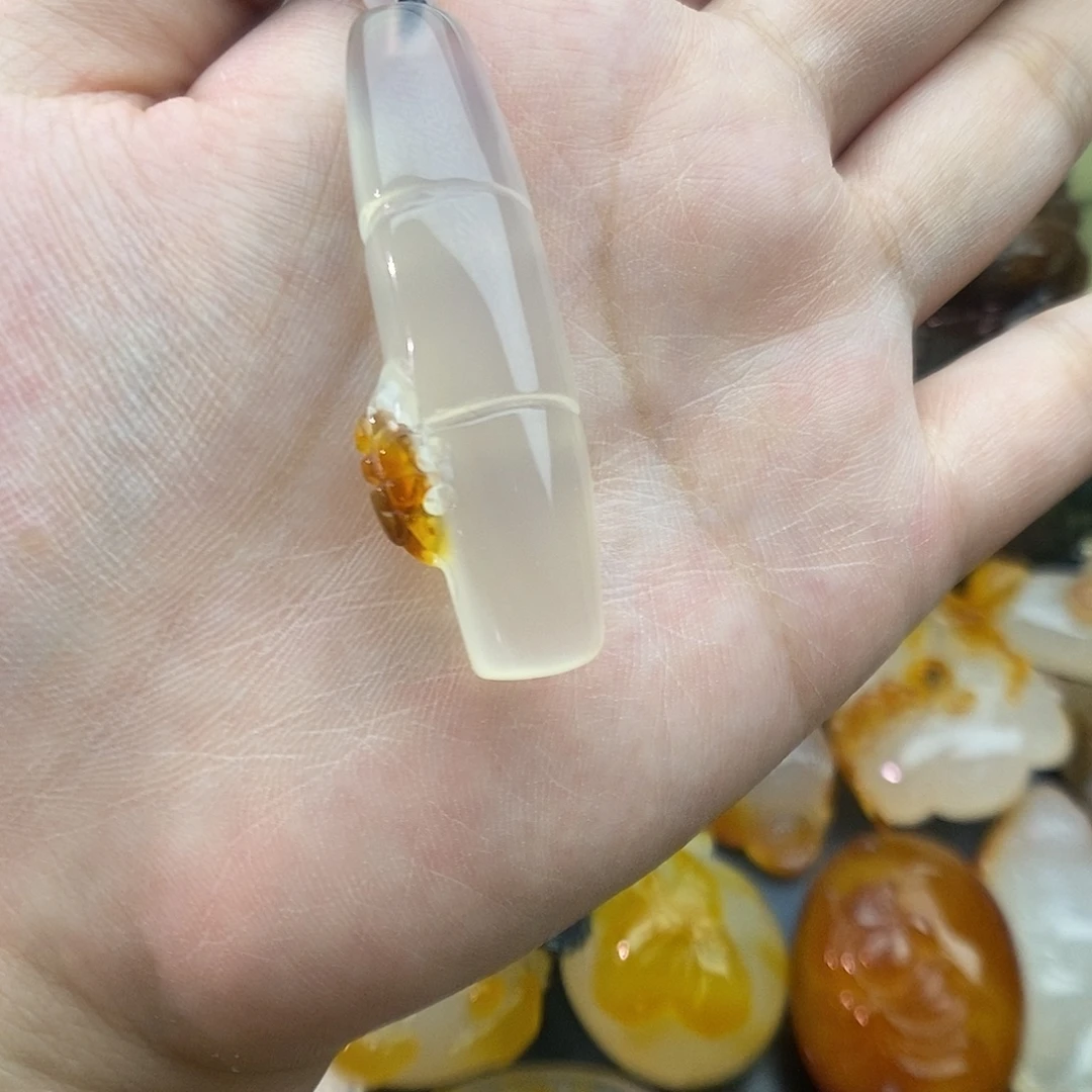 玛瑙/玉髓未镶嵌颈饰
