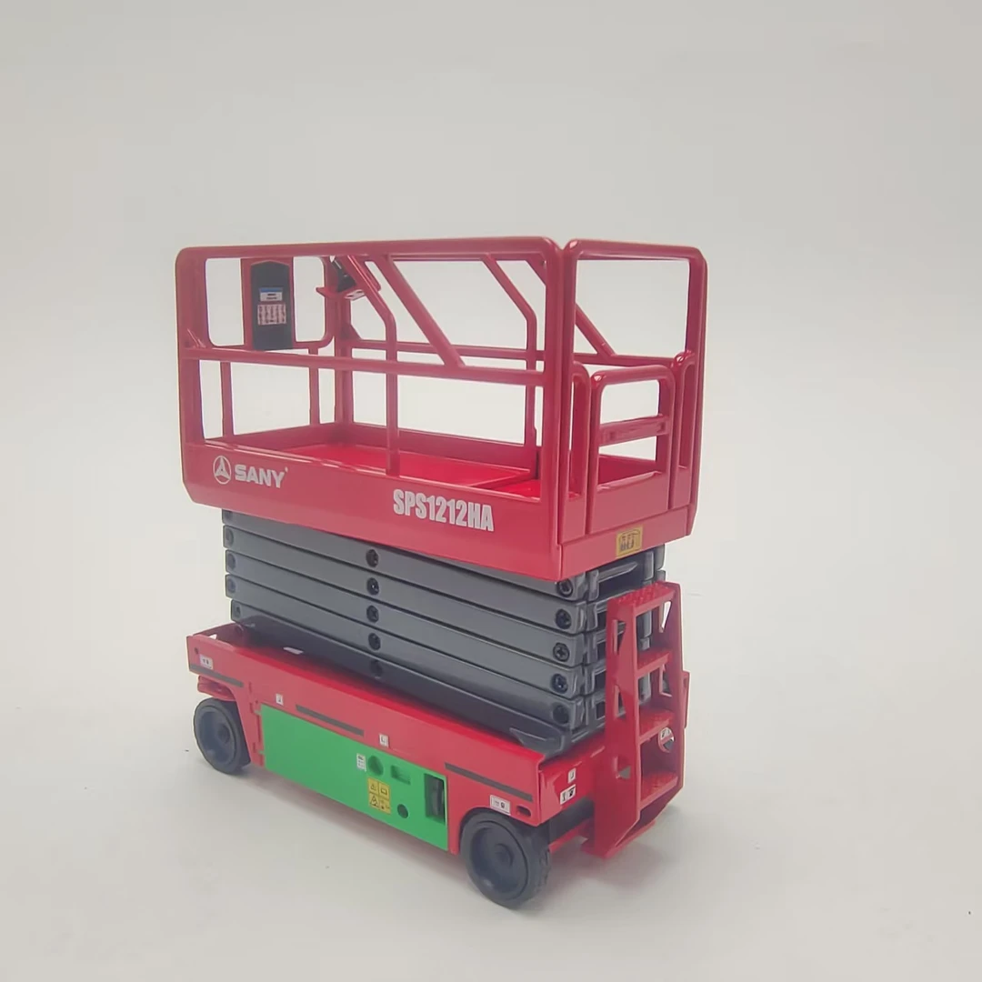 三一原厂1:20电动液压升降机高空作业平台全自行走剪叉式登高车