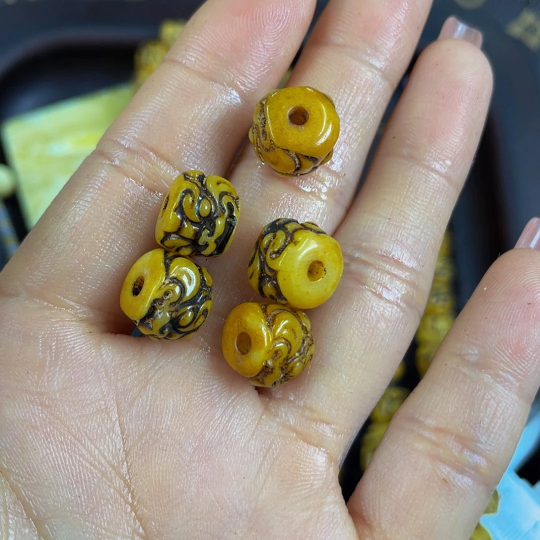 驼骨手串/手链编号86发5颗尺寸1.2