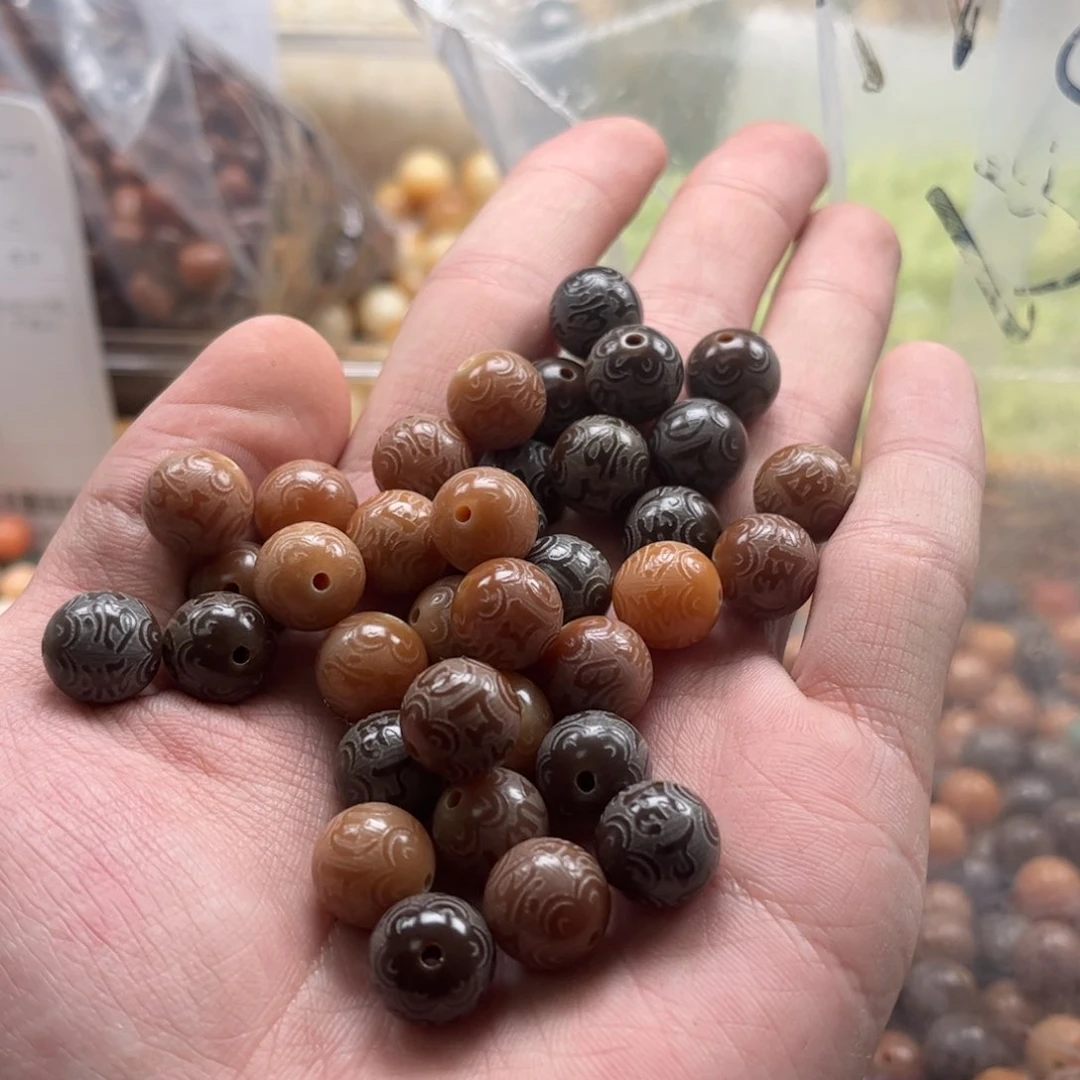 【闪购商品】白玉菩提吊坠a12/30+20颗六字