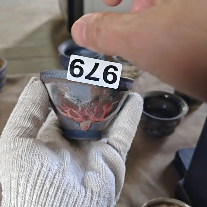 其他柴烧志野手工杯979