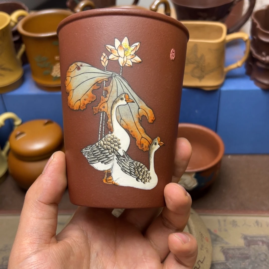 紫砂茶杯博*紫砂主人杯