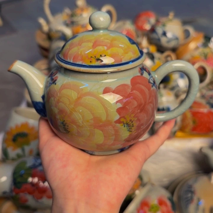 瓷片景德镇陶瓷手工手绘