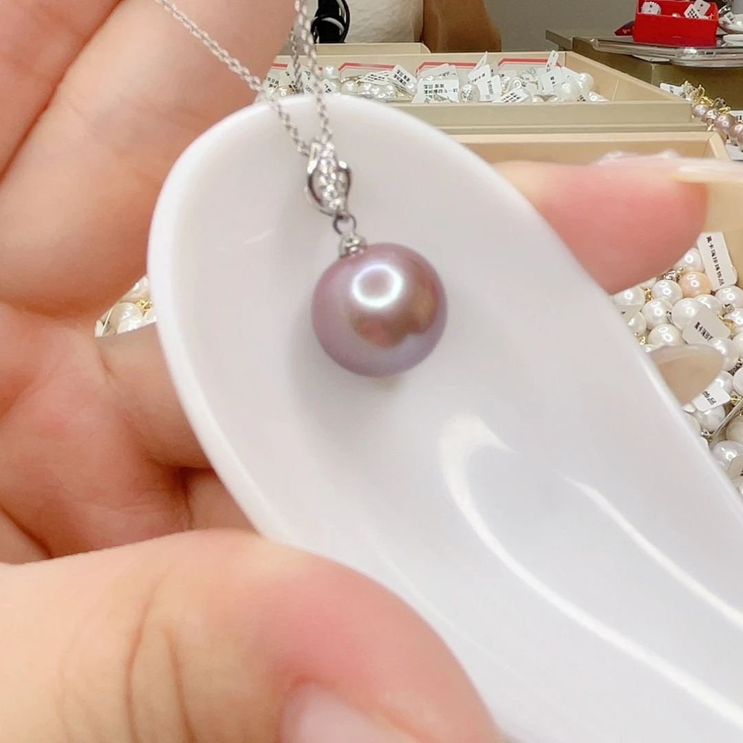 淡水珍珠未镶嵌吊坠(赠链)