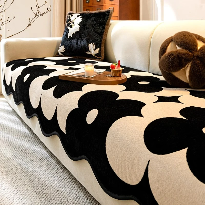 麦颜2025新款异形沙发垫四季通用一片式防滑直排沙发坐垫网红轻奢