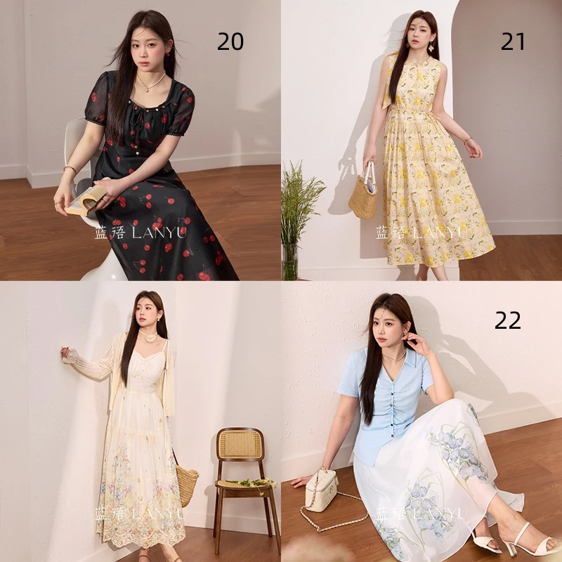 蓝语大码女装【清仓合集2.0】2025夏季爆款清仓连衣裙套装合集