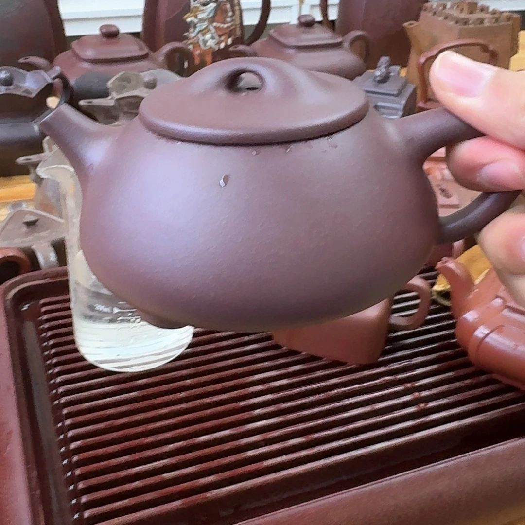 紫砂茶壶紫砂壶满瓢300cc