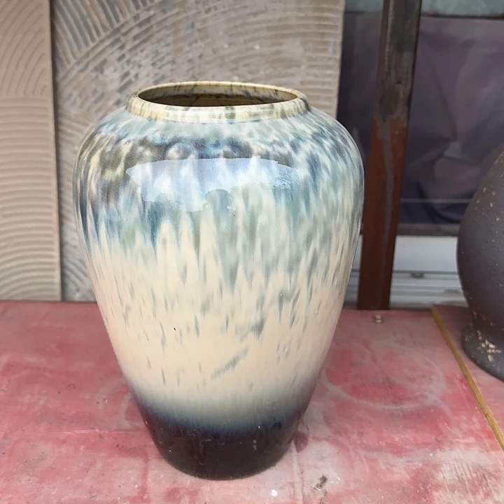 微瑕景德镇手工陶瓷花瓶