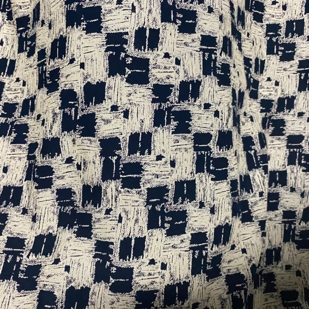 雕印棉绸.小香风.春夏连衣裙旗袍面料重垂感