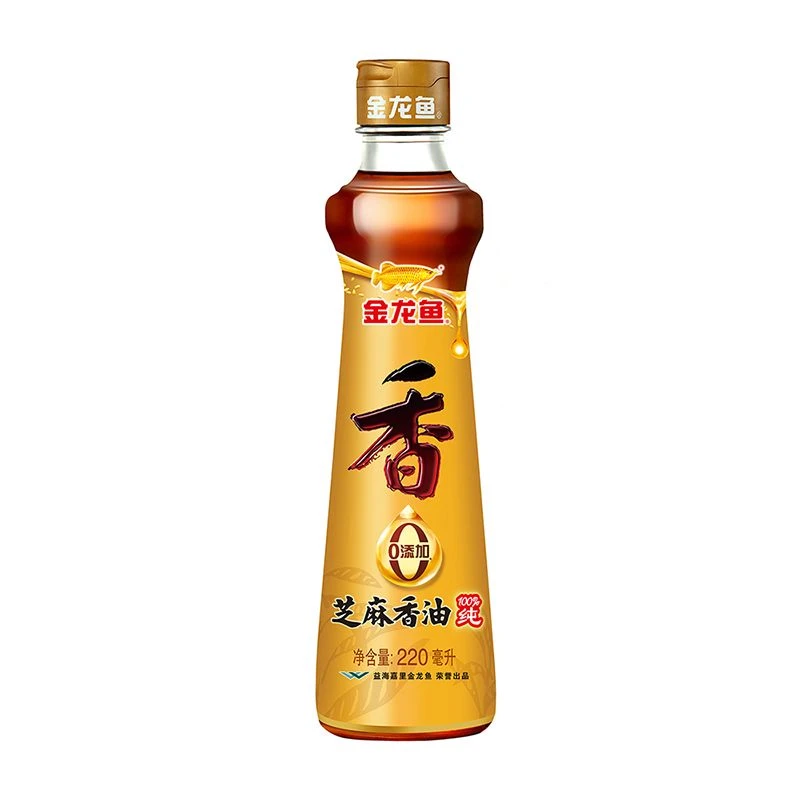 金龙鱼纯芝麻油 220ml/瓶