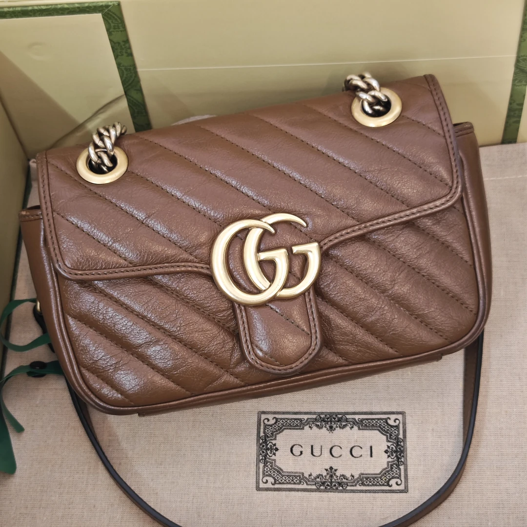 99新 GUCCI/古驰 斜跨包1868 8295