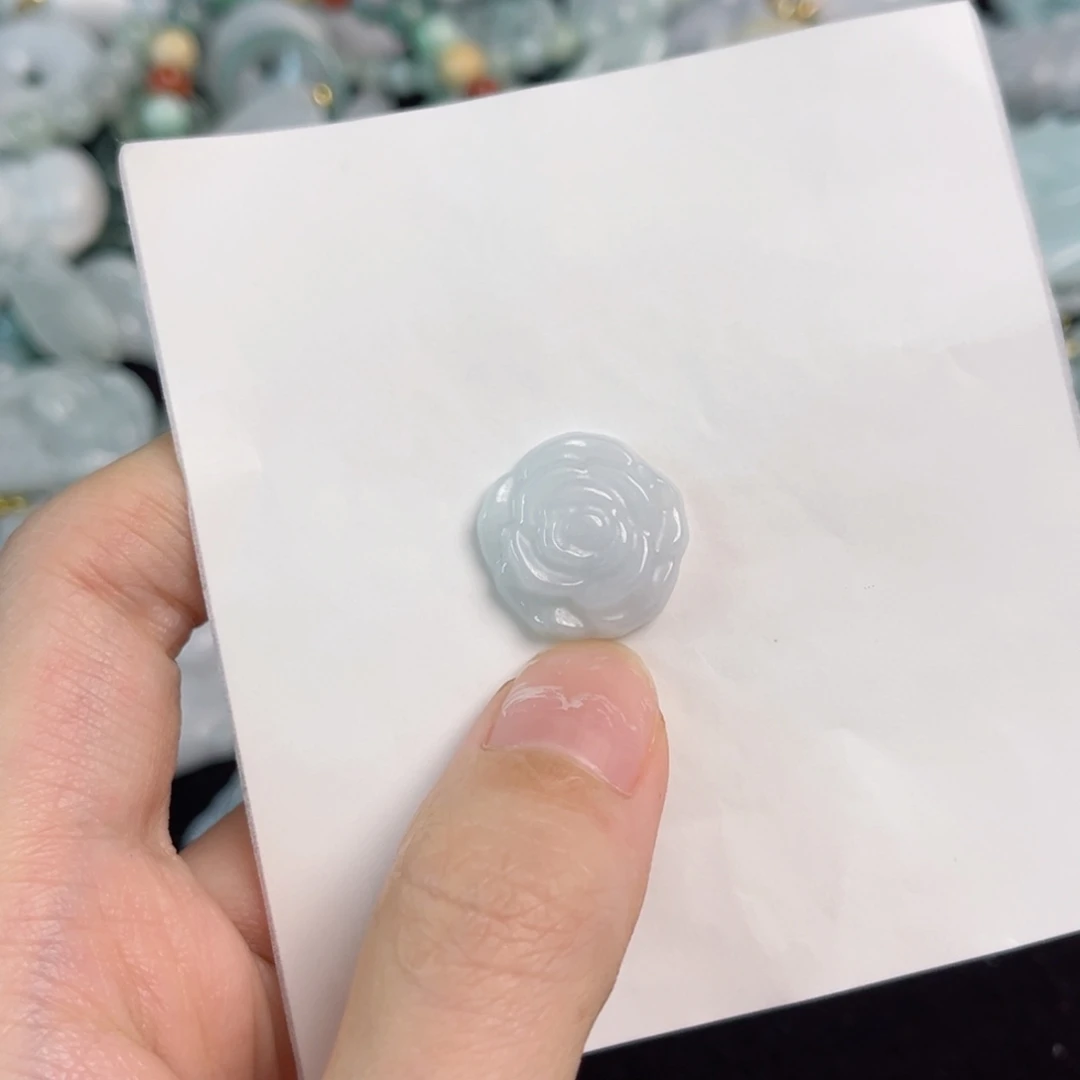 翡翠未镶嵌颈饰天然翡翠