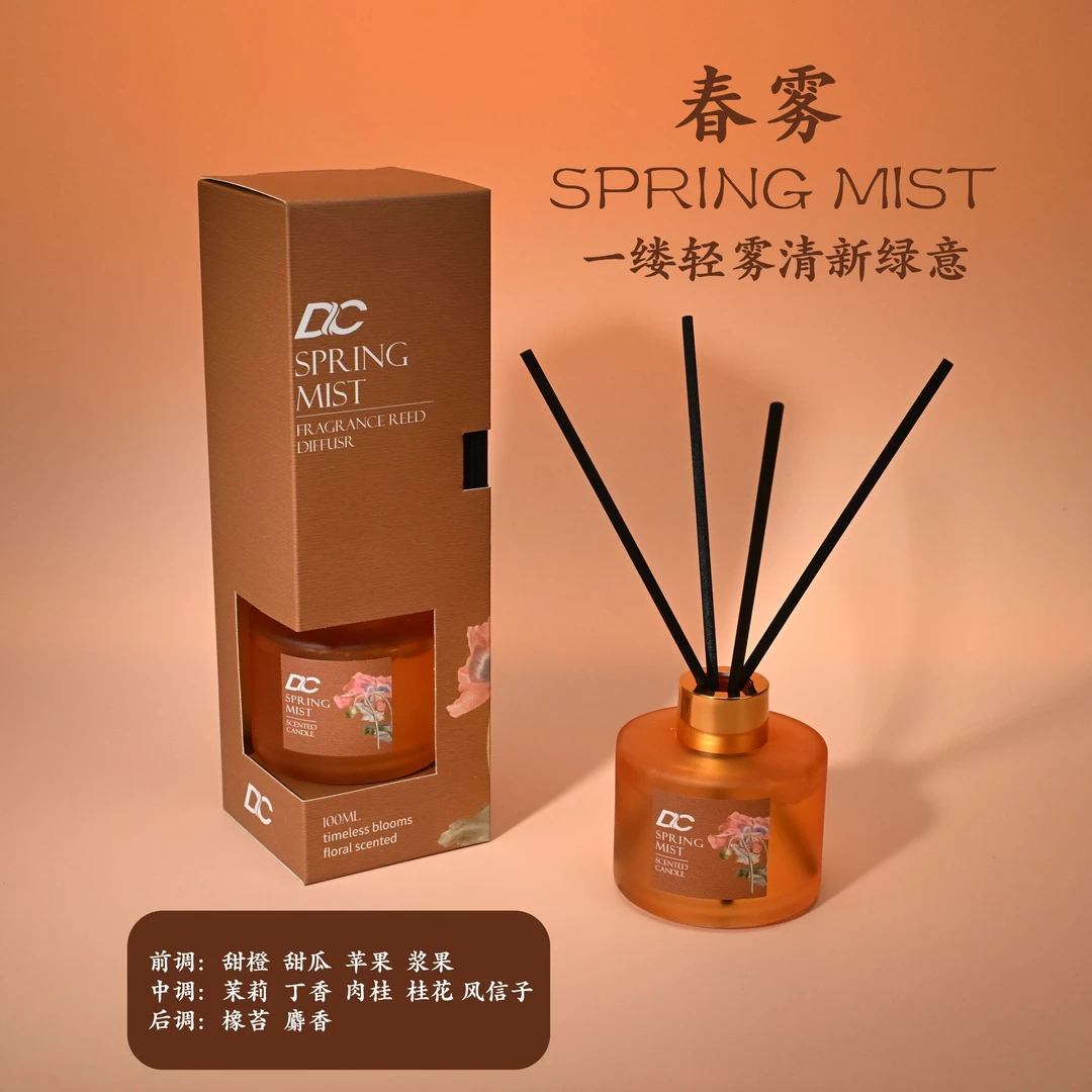 DC正品外贸出口北欧风无火香薰卧室洗手间适用持久除味仙女花香氛