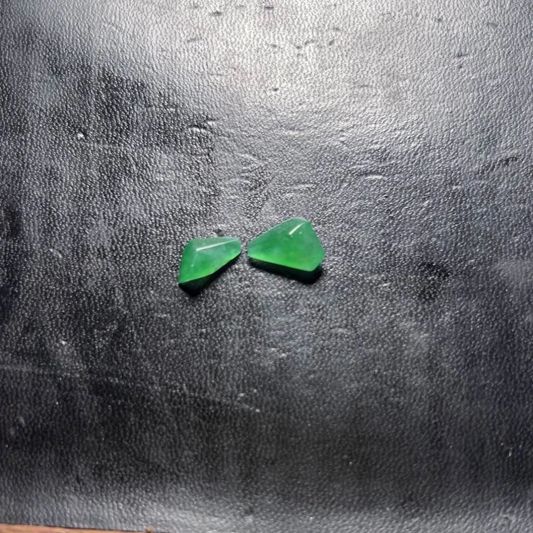 定制翡翠未镶嵌冰绿