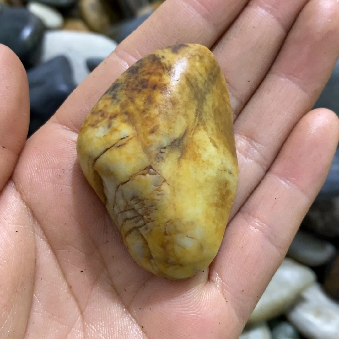 和田玉未镶嵌挂件44