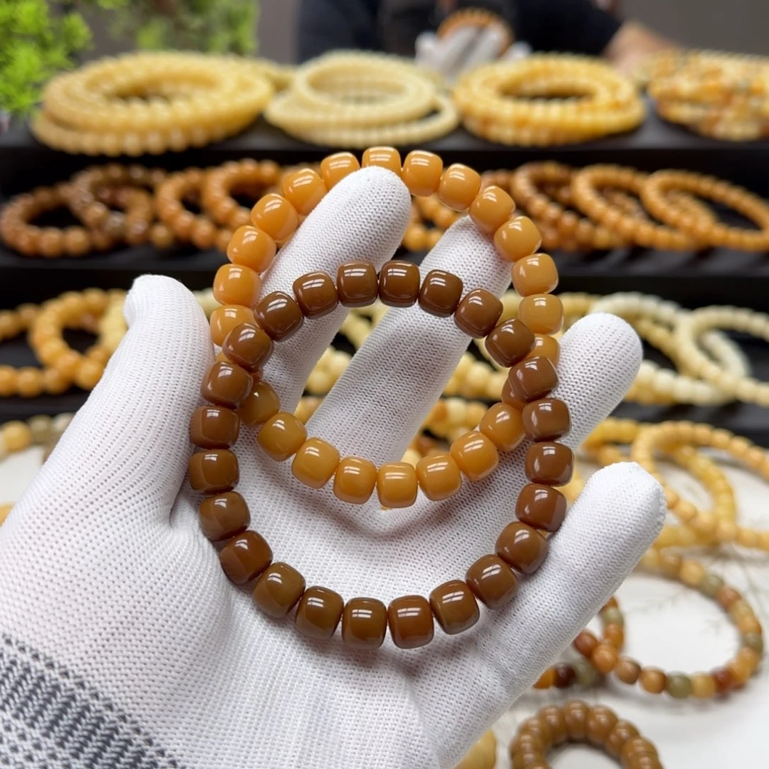手串菩提根/象牙果9*10精工 11年